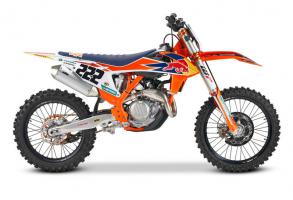 Mini Bike 1:12 KTM sx-f 450 Antonio Cairoli