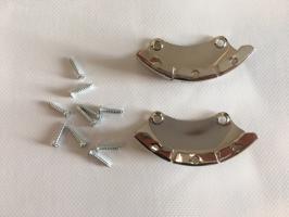 Titanium boot iron protection (2x)