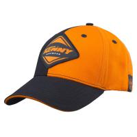 RACING CAP BLACK/ORANGE one size