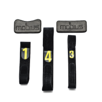 Mobius Strap Replacement kit black/grey